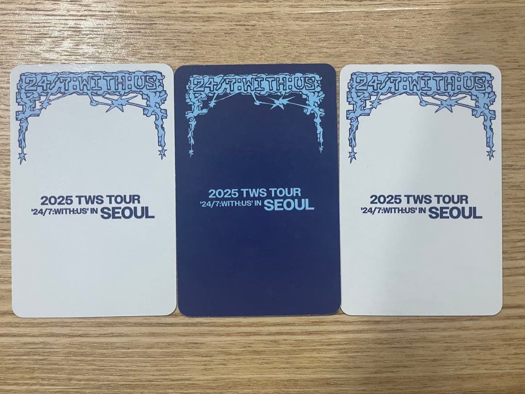 【TWS】2025 TWS TOUR SEOUL 42:ZONE 3枚セット