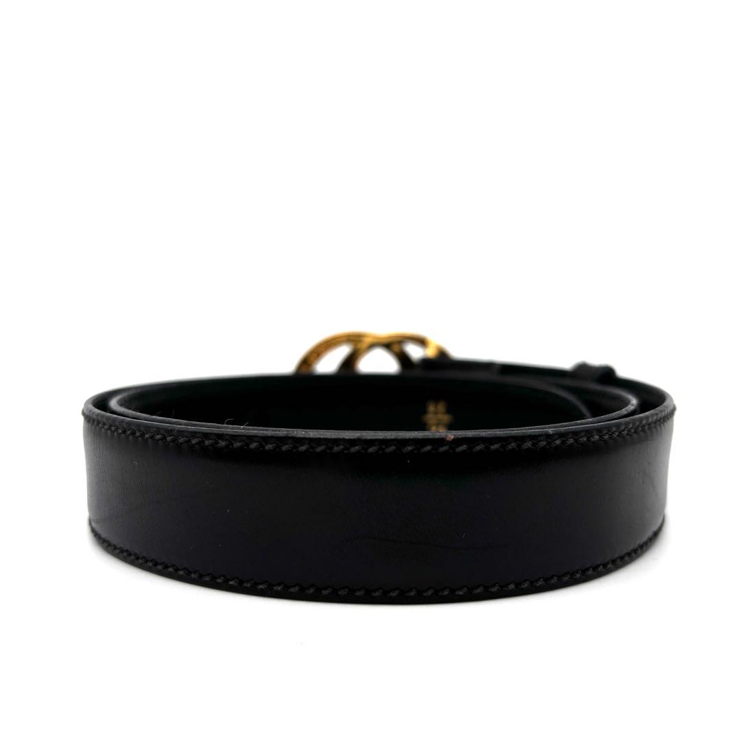 【正規品・美品】グッチ ベルト GG インターロッキング ゴールド レディース