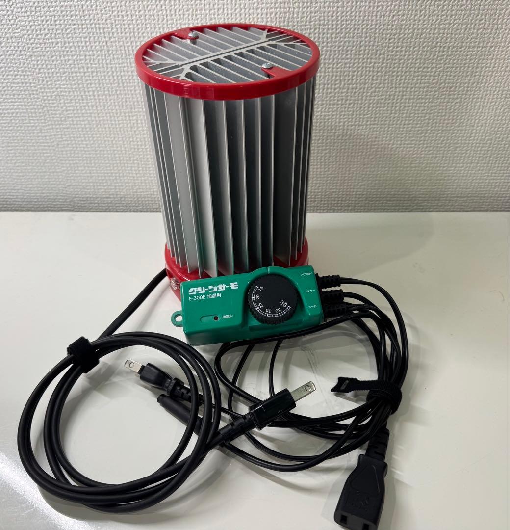 昭和精機工業 パネルヒーター 250W グリーンサーモ付 SPE-250