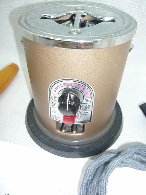 美品未使用　タキイ和裁電化鏝　ランプ付　和裁コテ　和裁こて　鏝２本付