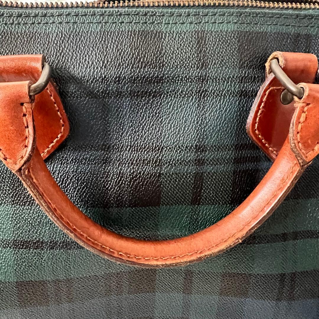 美品✨ ラルフローレン ボストンバッグ ミニ チェック柄