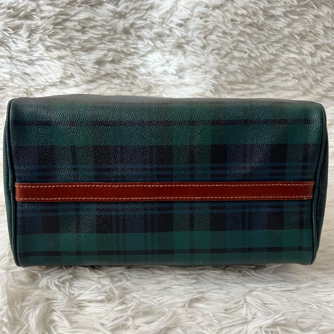 美品✨ ラルフローレン ボストンバッグ ミニ チェック柄