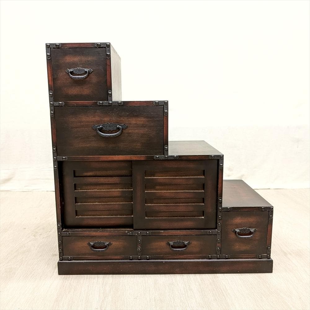 民芸家具　階段箪笥　時代箪笥　収納箪笥　小物箪笥　タンス　たんす　和箪笥　民藝