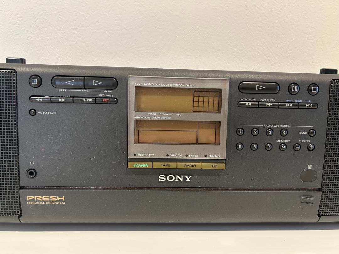 SONY CFD-K10 CDラジオカセットコーダー