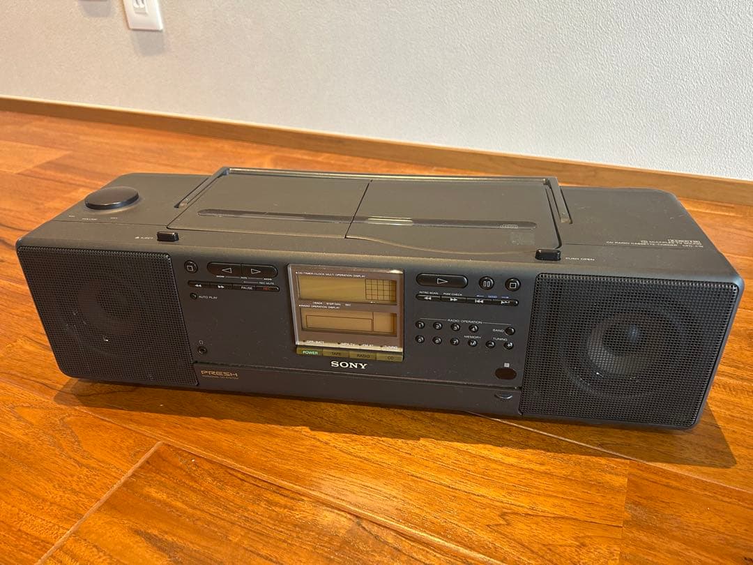 SONY CFD-K10 CDラジオカセットコーダー