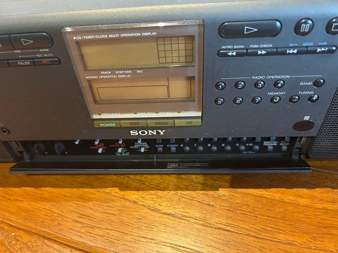 SONY CFD-K10 CDラジオカセットコーダー