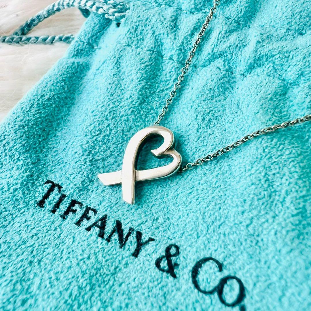 ✨極美品✨ティファニー　ネックレス　ラビングハート　925　パロマピカソ
