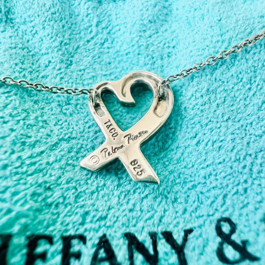 ✨極美品✨ティファニー　ネックレス　ラビングハート　925　パロマピカソ