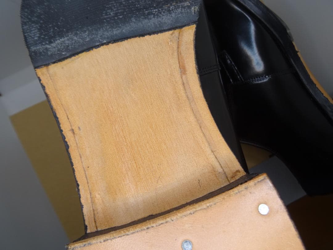 や*ち様 新品チェコ軍オフィサーサービスシューズポストマンシューズ28.5cm黒