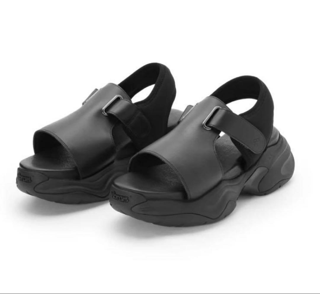 【美品】OAO MONOLITH サンダル ブラック　27.5cm 撥水済み