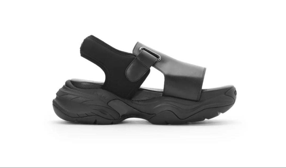 【美品】OAO MONOLITH サンダル ブラック　27.5cm 撥水済み