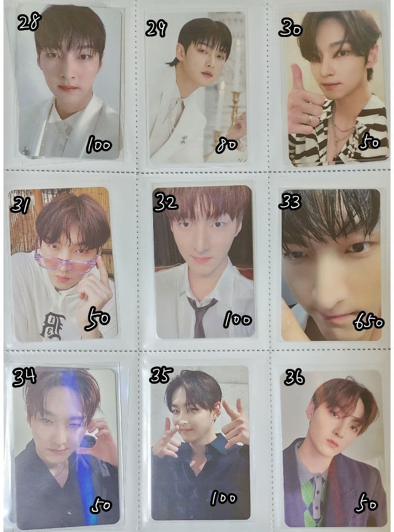 SF9 ジュホ トレカ