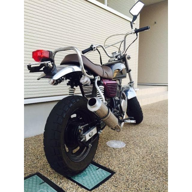 新品　エイプ50　100 ツインサスアダプター 塗装込み　ＫＢＣ製 Ｗサス