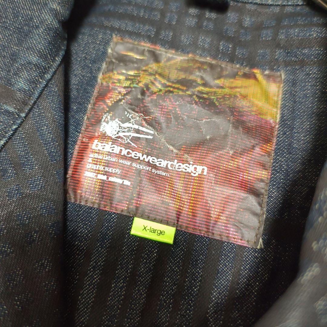 バランスウェアデザイン デニムカバーオール