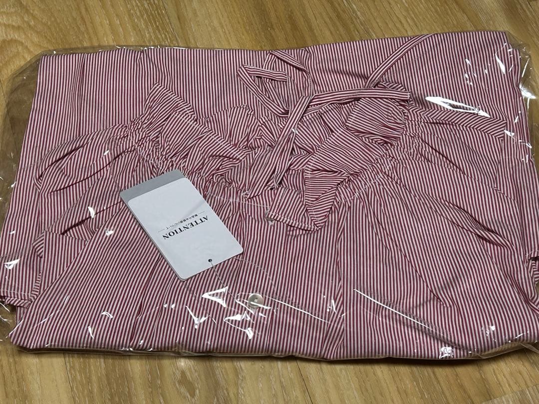 新品未使用SLOBE IENA 2024AWタイプライターフリルカラーブラウス