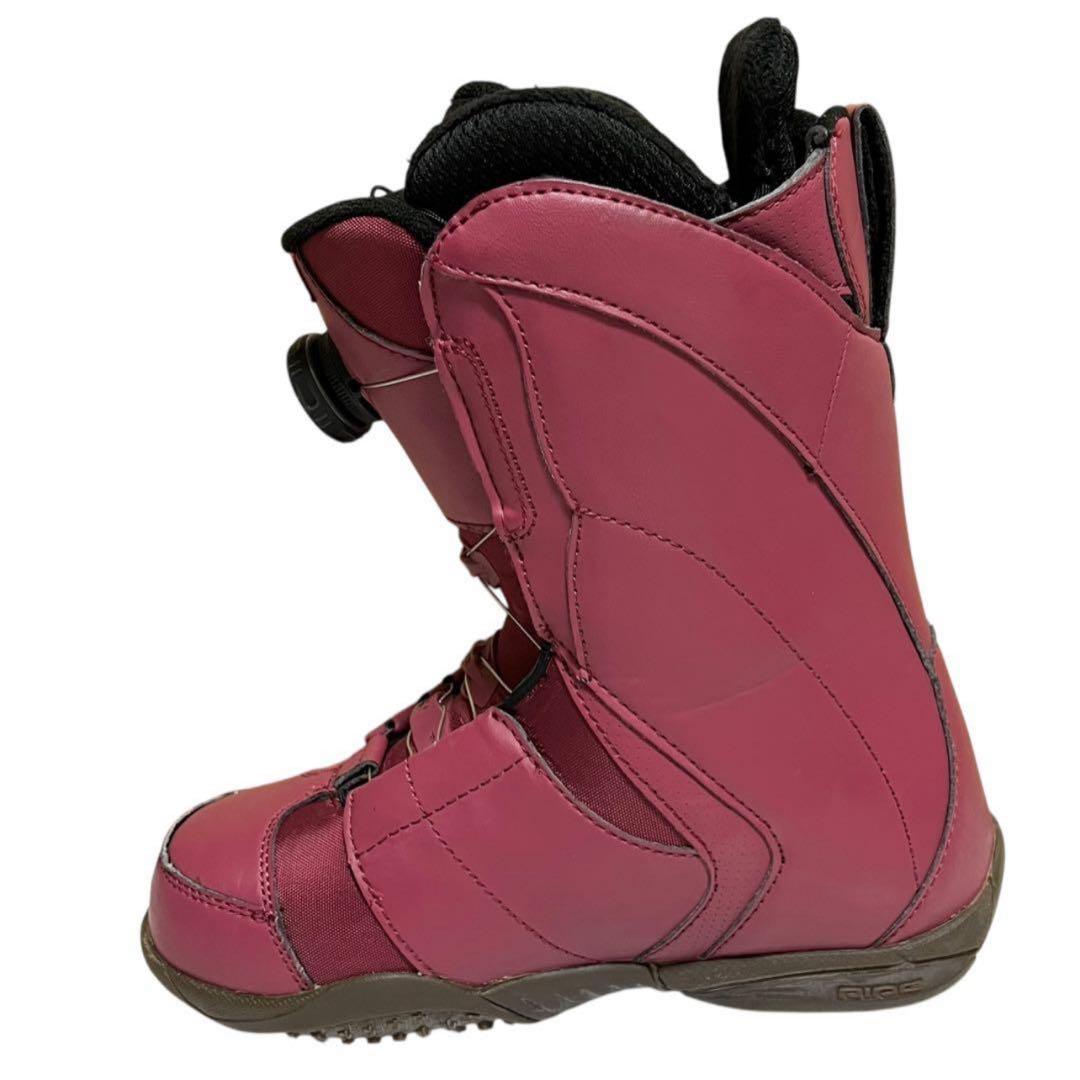 【美品】スノーボードブーツ　レディース　HERA ダブルBOA ライド RIDE