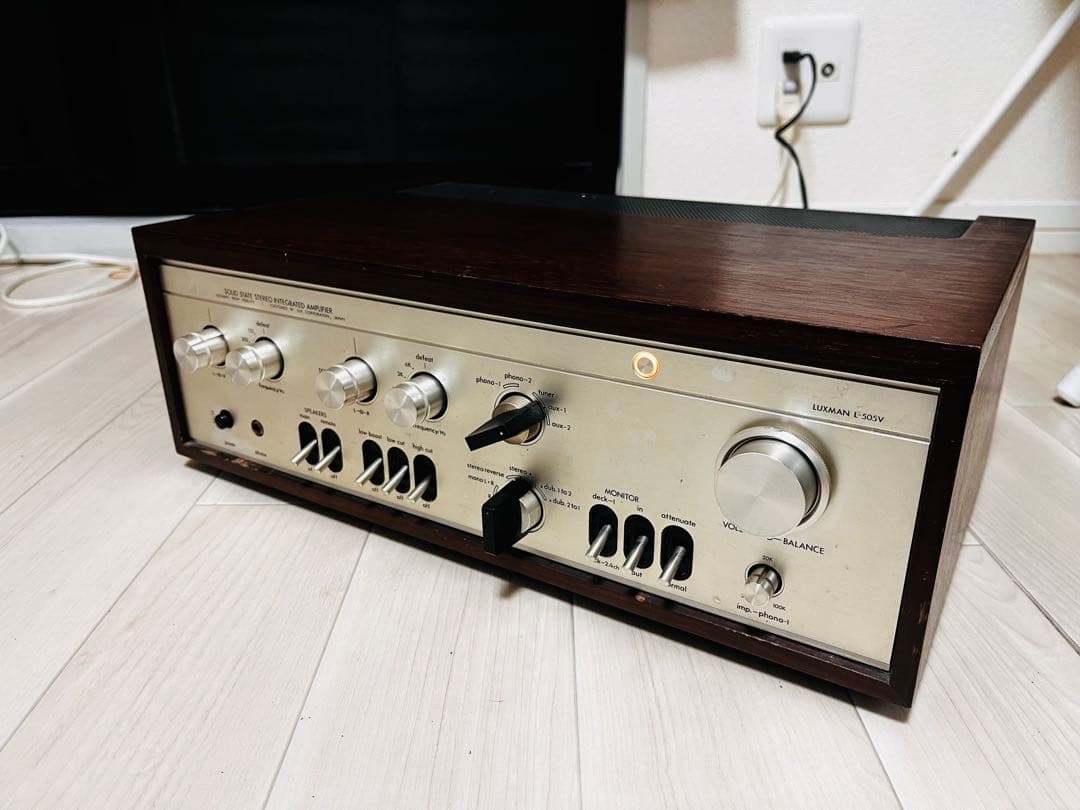 LUXMAN L-505V プリメインアンプ
