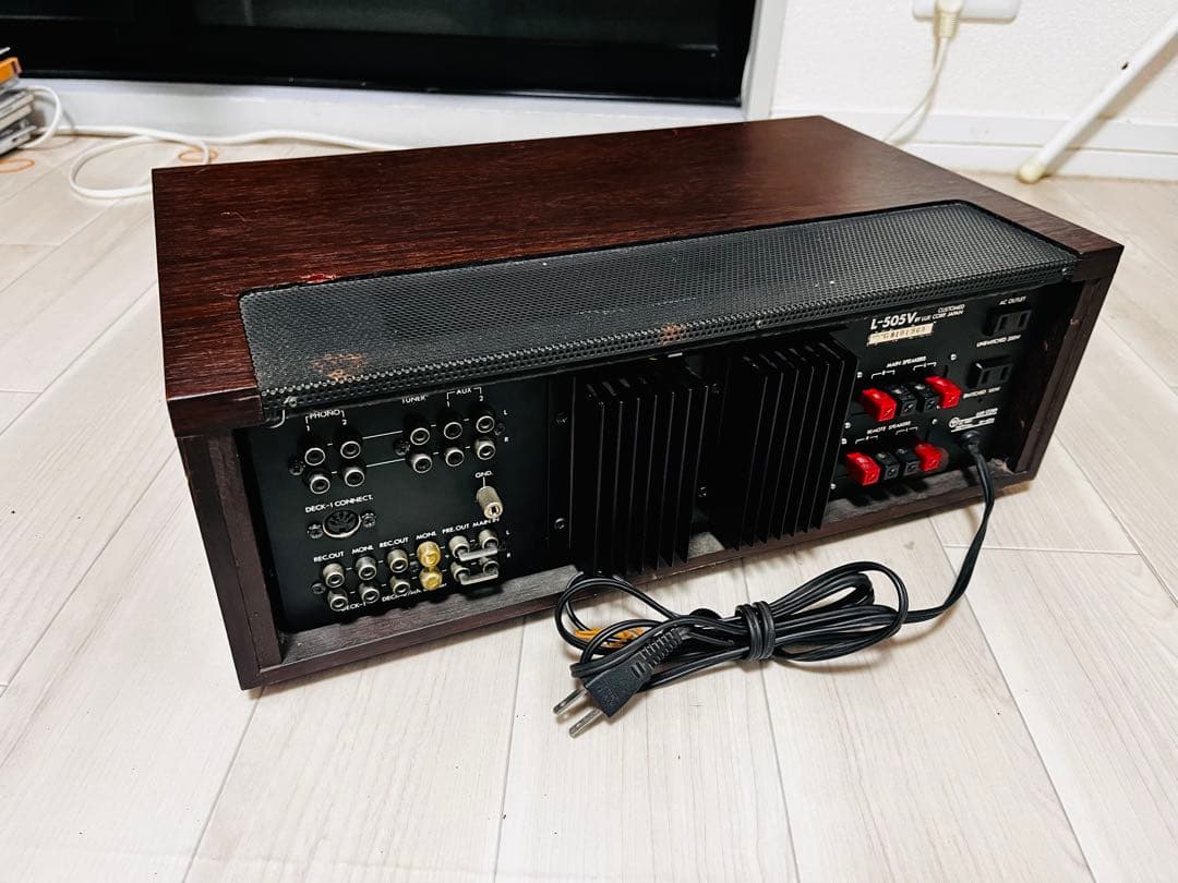 LUXMAN L-505V プリメインアンプ