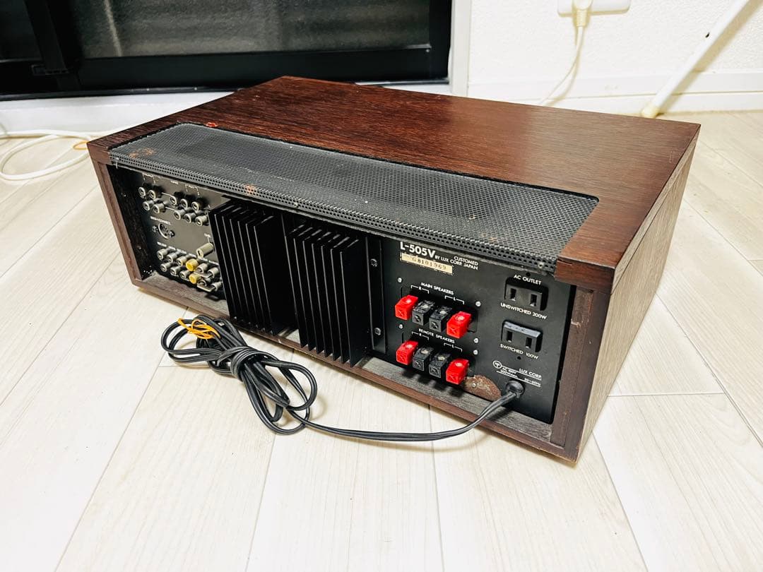 LUXMAN L-505V プリメインアンプ