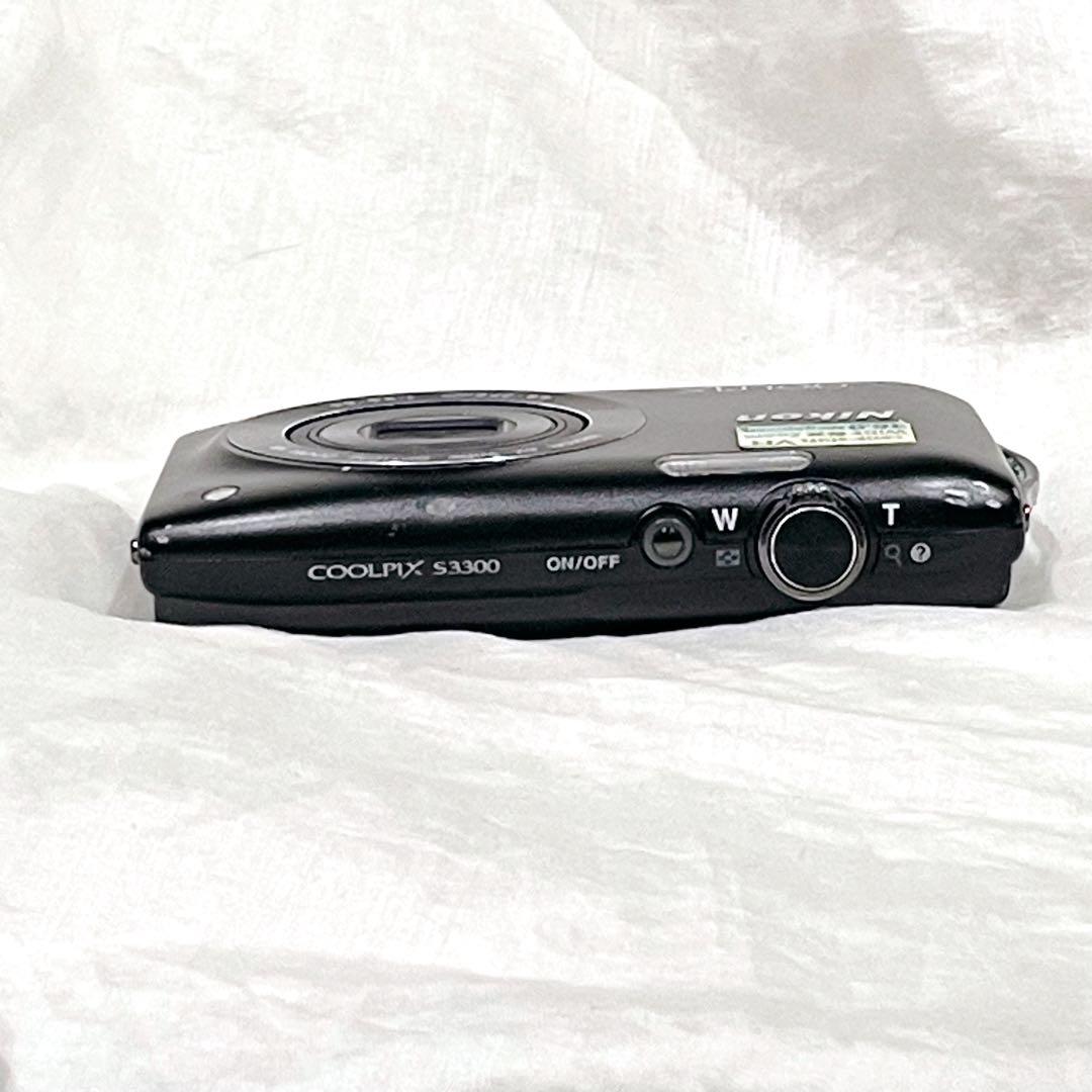NIKON COOLPIX S3300 ブラック コンパクトデジタルカメラ