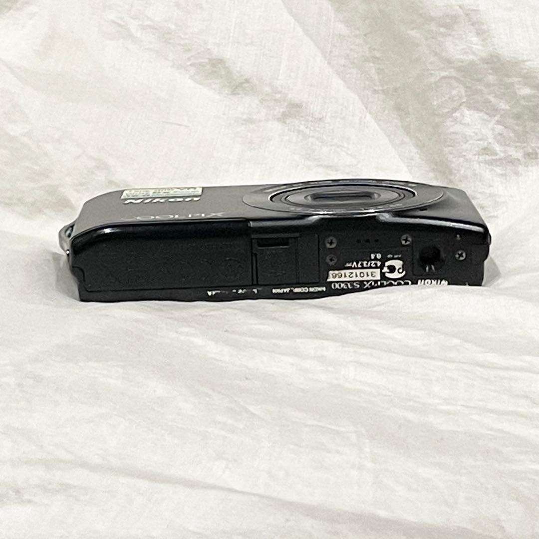 NIKON COOLPIX S3300 ブラック コンパクトデジタルカメラ