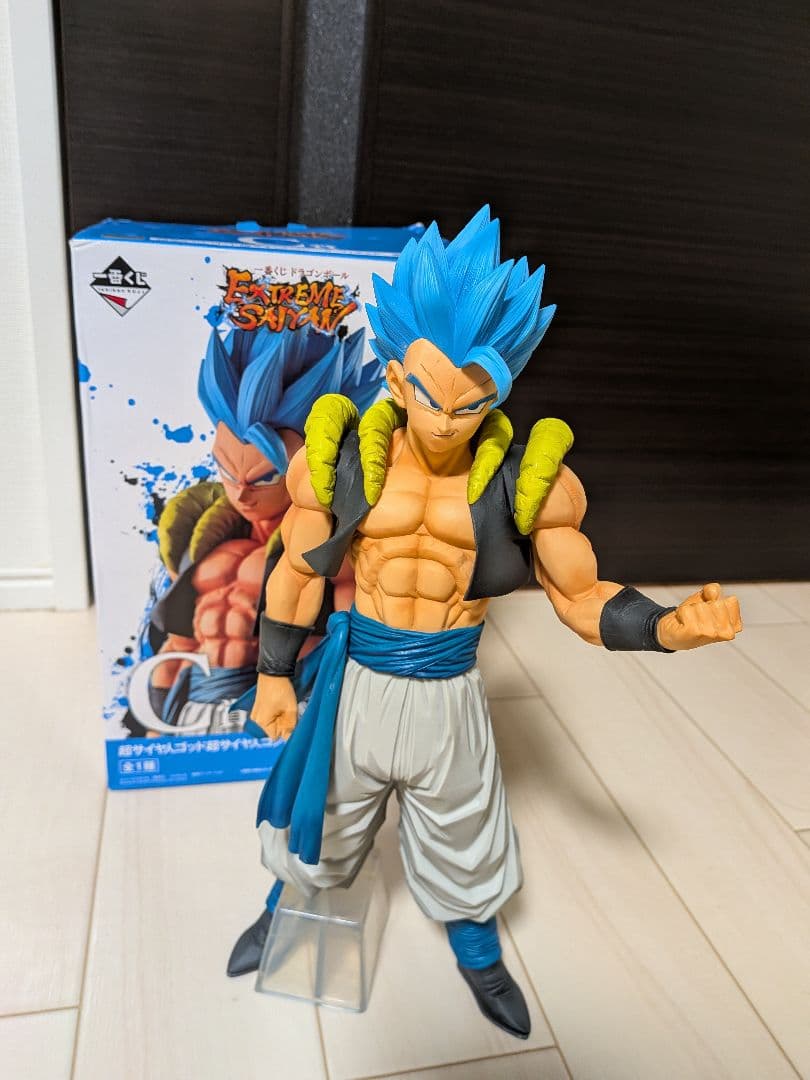 ドラゴンボール　一番くじ　エクストリームサイヤン　ゴジータ　ブルー