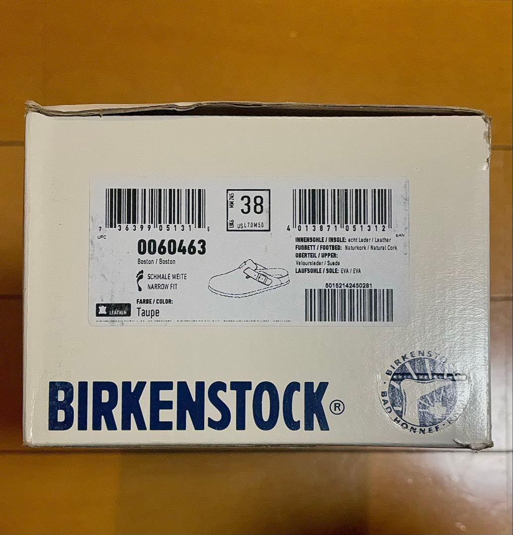 ★新品未使用★ビルケンシュトック ボストン トープ38 24.5