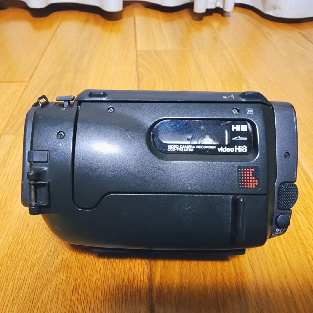【動作確認済】SONY Hi8 高画質 8ミリ ビデオカメラ CCD-TR3