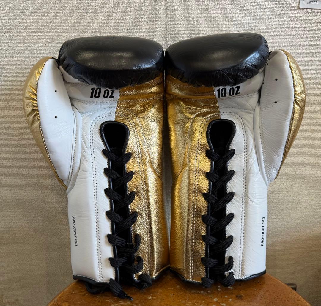 値下げPRIZE RING Pro-fight G10 プロ試合用 黒／ゴールド