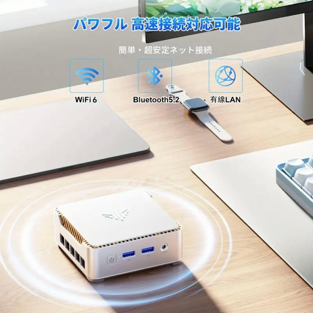 NiPoGi ミニpc 第12世代 N150 16GB+512GB SSD