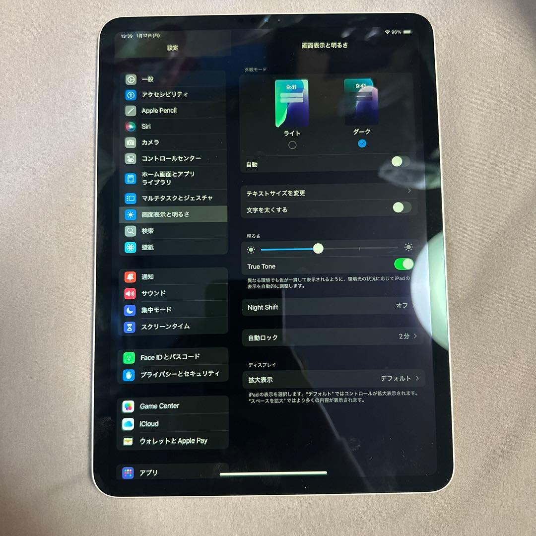 11インチiPad Pro 第2世代 128GB WiFi