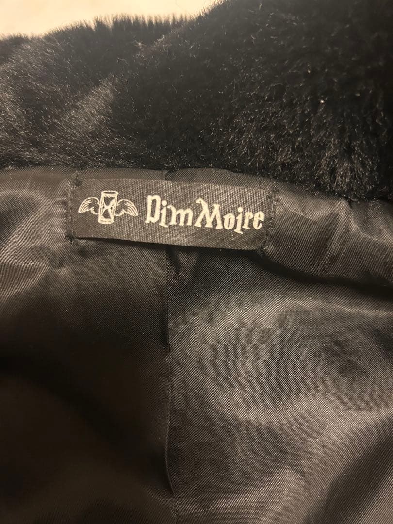Dim Moire ブラックファーコート