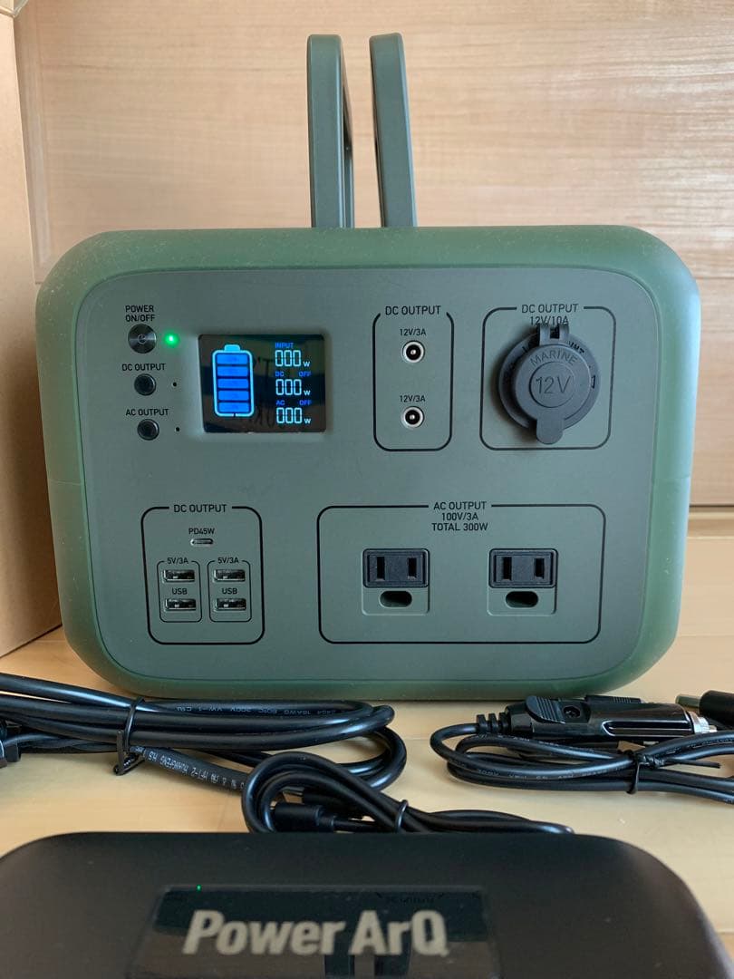 送込♪Power ArQ2*家庭用蓄電池　Smart Tap 数分利用*超美品