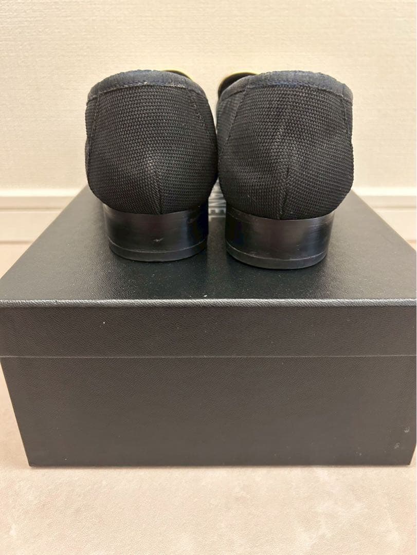 専用　CHANEL ゴールド ブラック ローファー