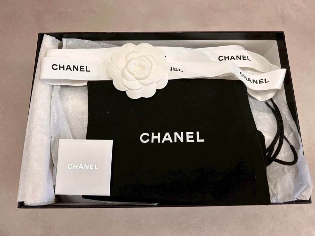 専用　CHANEL ゴールド ブラック ローファー