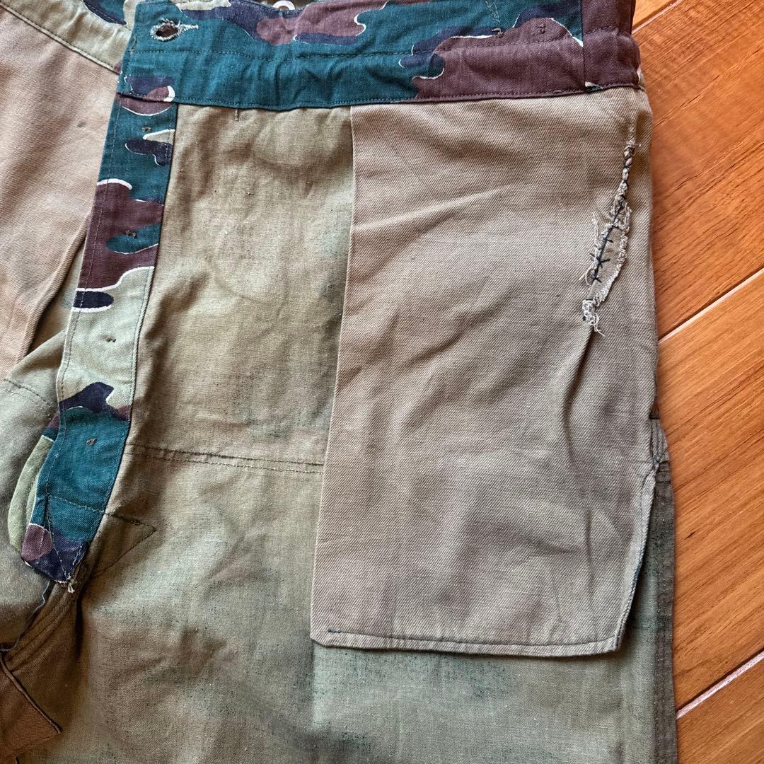 50s ベルギー軍 ABLジグソーカモ フィールドオーバーパンツ