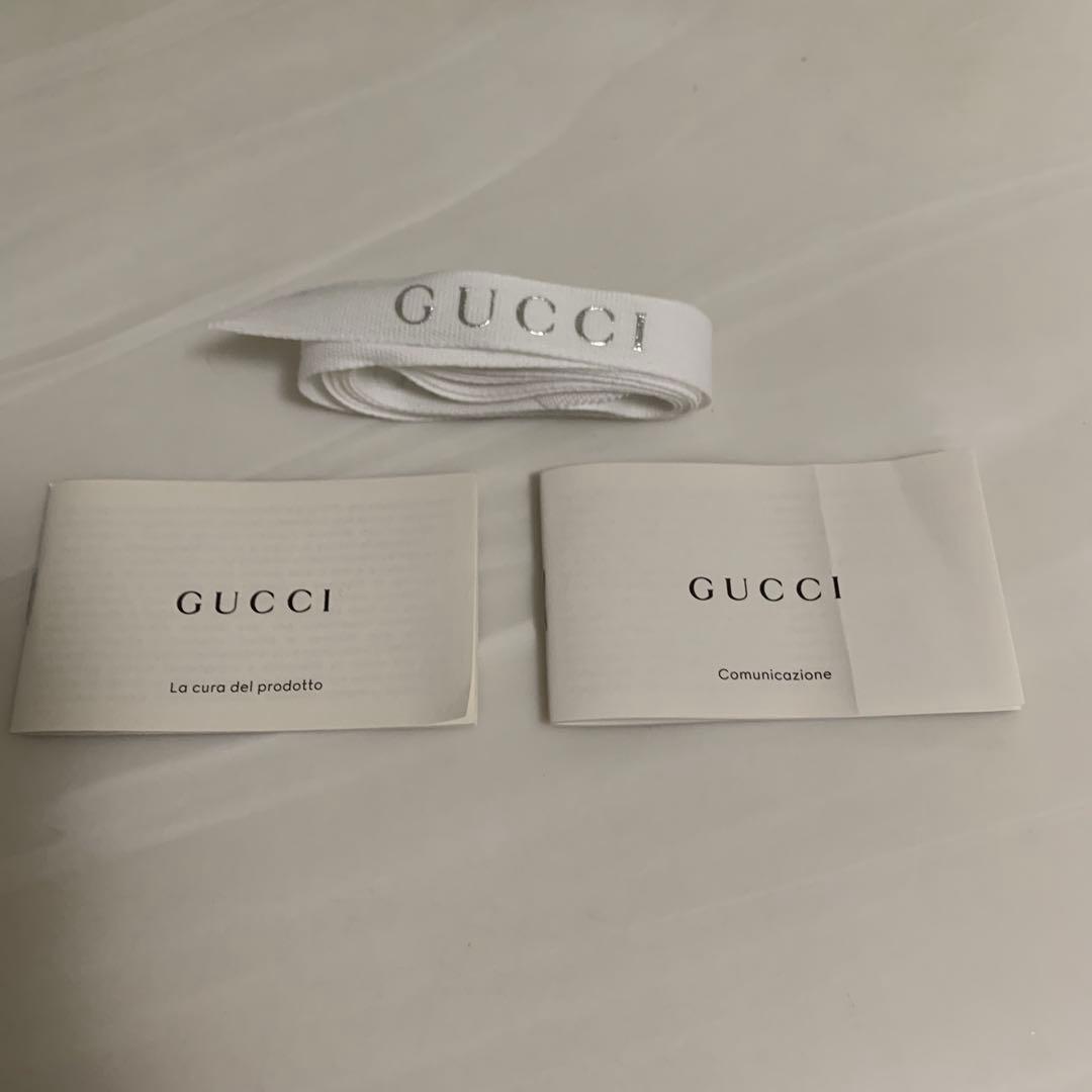 GUCCIバーガンディ 革ローファー 厚底　新品
