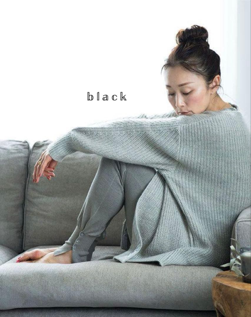 『 from MASAKI 』 シルクレギンス black 雅姫