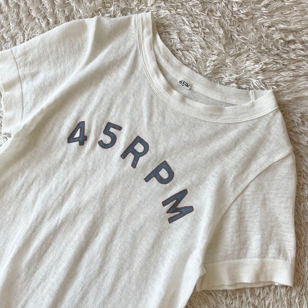 45R 極美品 ギマニットの45星Tシャツ 2 白