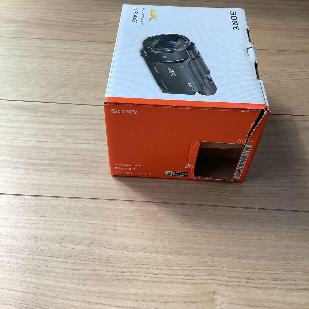 SONY　ソニー　デジタルビデオカメラハンディカム　4K　FDR-AX60　4K