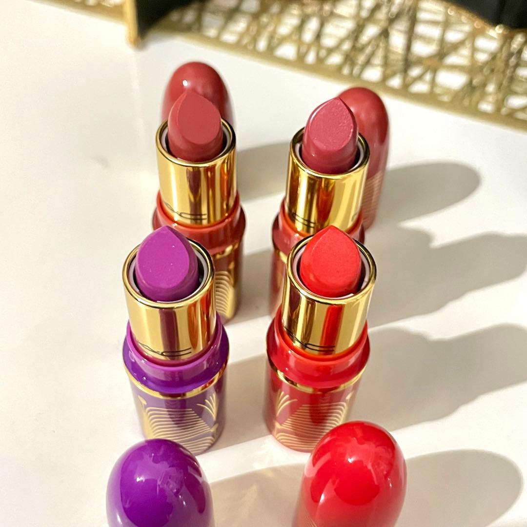 MAC マック　2024 ホリデー限定　ミニリップ12本セットとケース