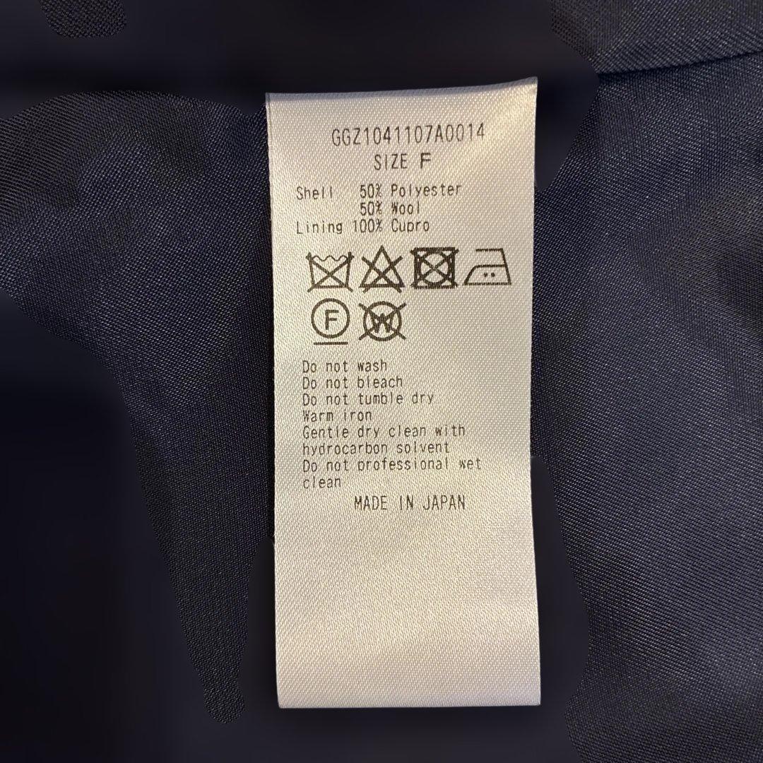 GALLARDAGALANTE ピークドラペルジャケット ネイビー