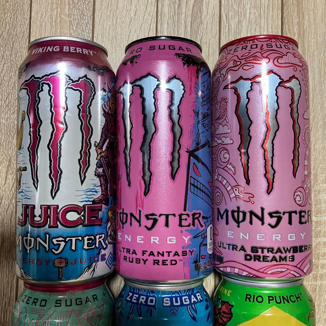 【海外版】Monster Energy Juice 6本セット
