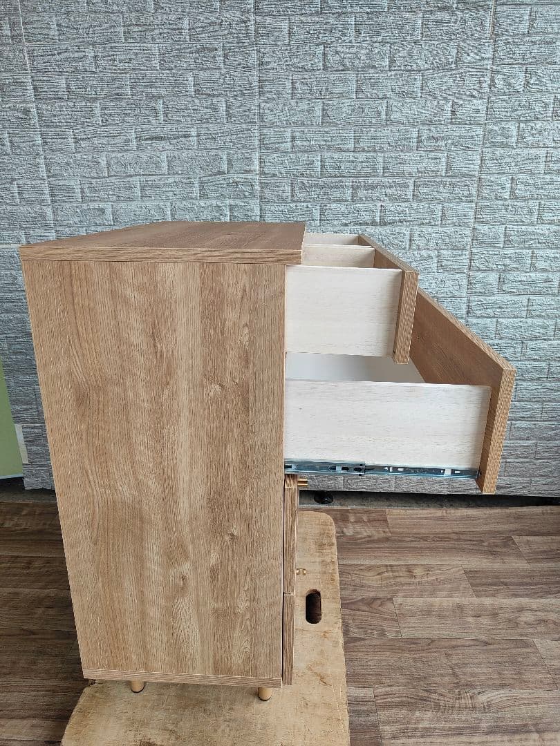 LOWYA ロウヤ ハイチェスト 整理棚 リビング収納