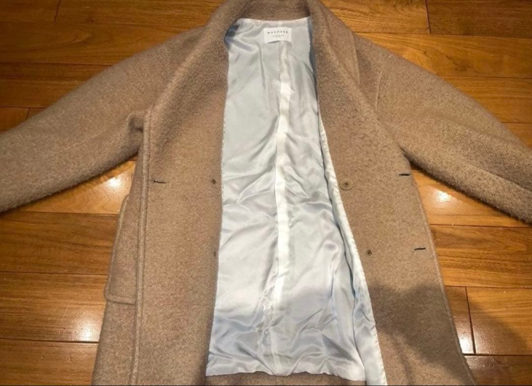 トゥモローランド　マカフィー　ブークレーボンディング ダブルブレストコート