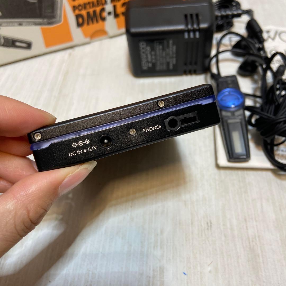 美品⭐️KENWOOD ケンウッド　ポータブル　MDプレイヤー