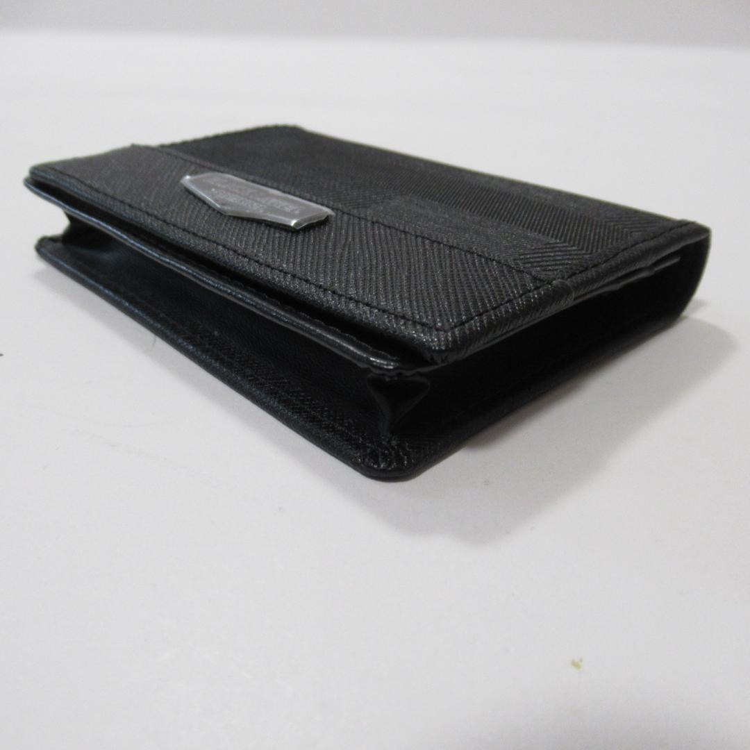 ブラックレーベルクレストブリッジ新品ブラック カードケース / 名刺入れ