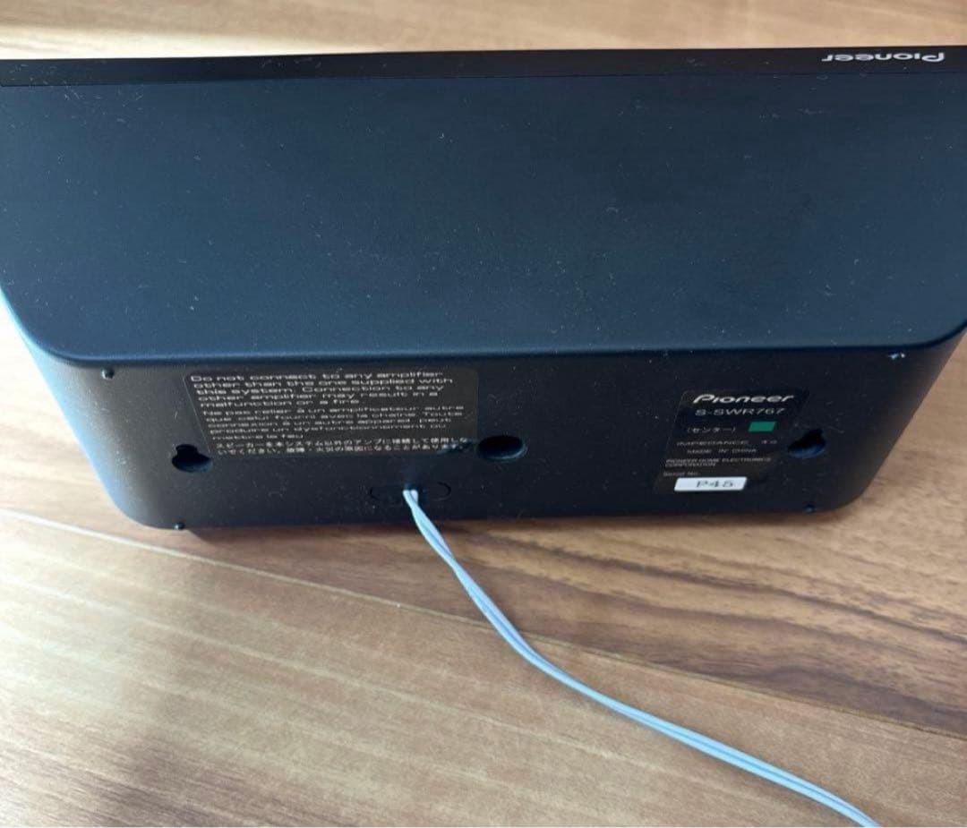pioneer オーディオ／ビデオ　アンプサブウーファー　SA-SWR45