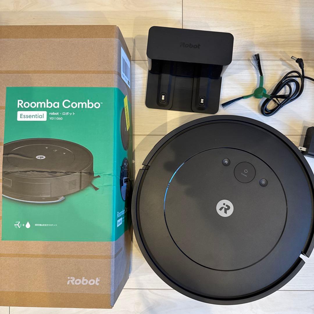 ルンバ コンボ Essential robot Y011060 [ブラック]