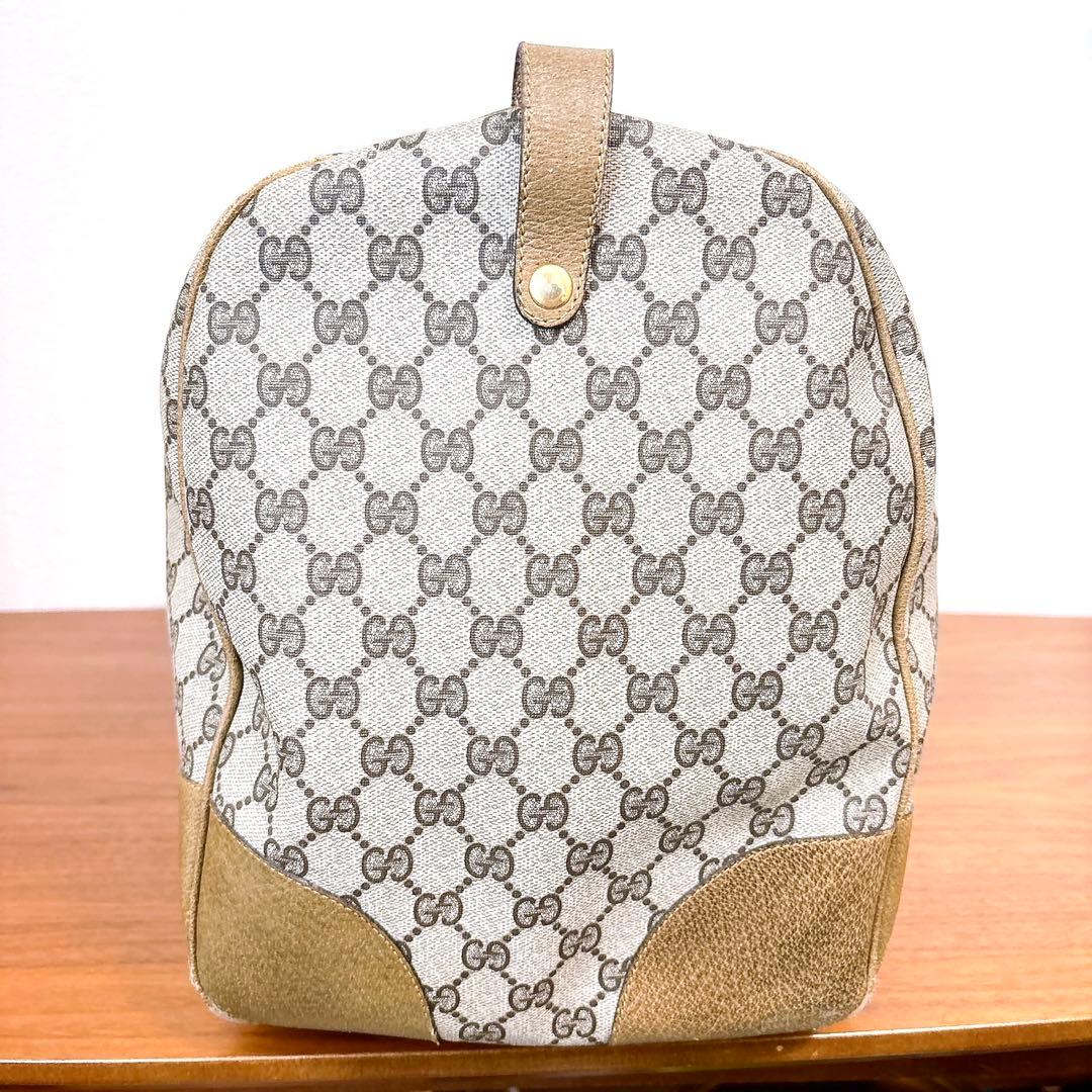 GUCCI オールドグッチ GGスプリーム シェリーライン ボストンバッグ